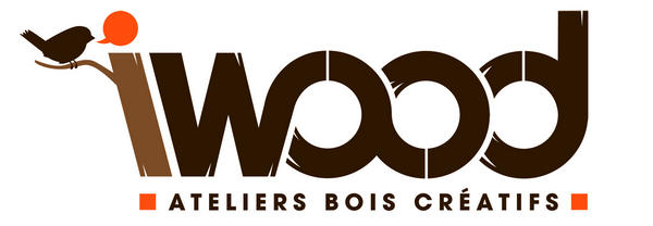 Logo de la société I Wood, atelier bois partagé en Lorraine et menuiserie nomade